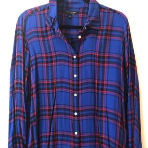 Banana Republic flannel Size L